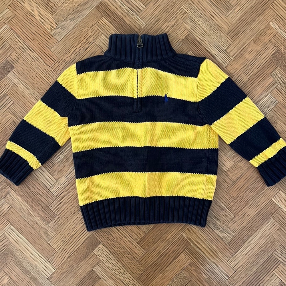 Toddler Boy Quarter Zip Sweater 24 months